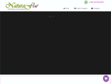 Tablet Screenshot of naturaflor.cl